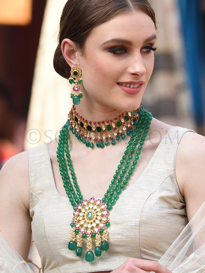 Chilcha Rani Haar Combo Bridal Set