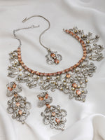 Load image into Gallery viewer, Abira Antique Cubic Zirconia Necklace Set
