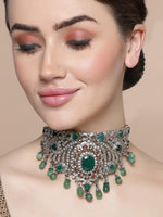 Load image into Gallery viewer, Meher Choker Style Necklace Set
